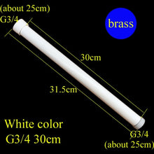 Load image into Gallery viewer, 20/30/40/50/60/70cm lengthen 1/2&quot; 3/4&quot; shower extension rod tube bar pipe